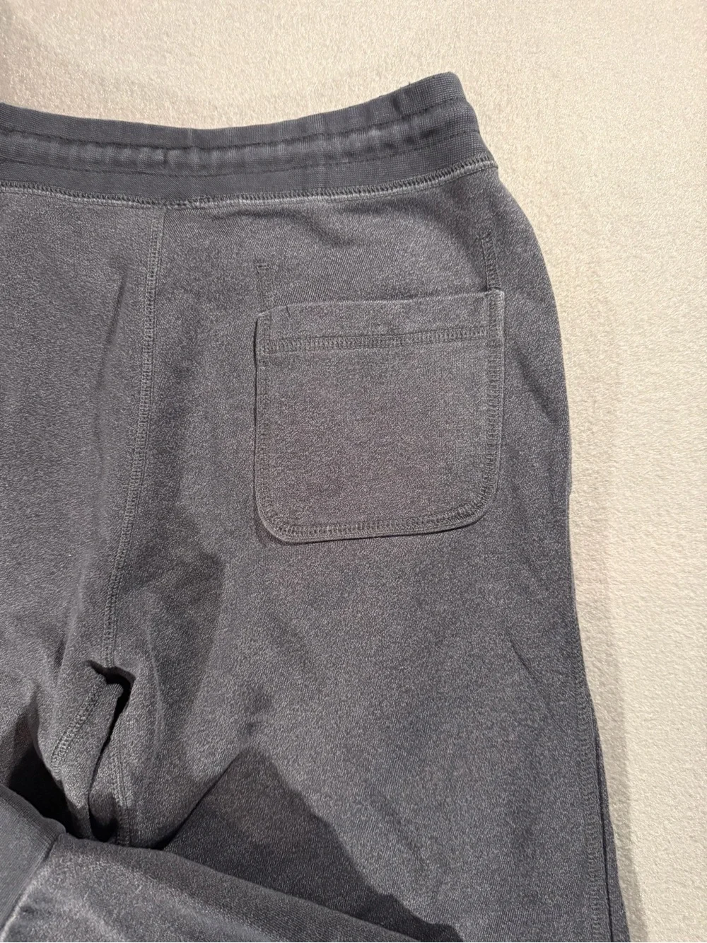Nike Black Fleece Jogger Pants with Red Logo Tag